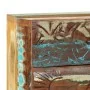Mesita de noche tallada a mano madera reciclada 40x30x50 cm de , Mesitas de noche - Ref: Foro24-247911, Precio: 134,85 €, Des...