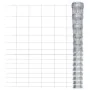 Valla de jardín de acero galvanizado plateado 50x1 m by , fence panels - Ref: Foro24-149499, Price: 88,28 €, Discount: %