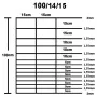 Valla de jardín de acero galvanizado plateado 50x1 m by , fence panels - Ref: Foro24-149499, Price: 88,28 €, Discount: %
