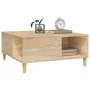 Mesa de centro madera contrachapada roble Sonoma 80x80x36,5 cm von , Couchtisch - Ref: Foro24-821095, Preis: 69,64 €, Rabatt: %