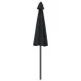 Sombrilla de jardín con palo de aluminio negro 270 cm von , Sonnenschirme - Ref: Foro24-47310, Preis: 76,77 €, Rabatt: %