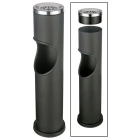 HI Papelera con cenicero negro 46,5 cm von , Aschenbecher - Ref: Foro24-429106, Preis: 29,62 €, Rabatt: %