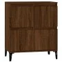 Aparador madera contrachapada marrón roble 60x35x70 cm by , Sideboards - Ref: Foro24-821171, Price: 76,61 €, Discount: %