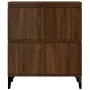 Aparador madera contrachapada marrón roble 60x35x70 cm by , Sideboards - Ref: Foro24-821171, Price: 76,61 €, Discount: %