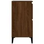 Aparador madera contrachapada marrón roble 60x35x70 cm by , Sideboards - Ref: Foro24-821171, Price: 76,61 €, Discount: %