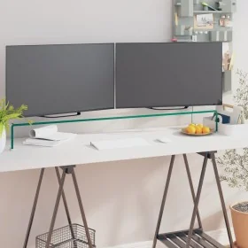 Soporte para TV/Elevador monitor cristal claro 120x30x13 cm von , TV-Möbel - Ref: Foro24-244133, Preis: 126,90 €, Rabatt: %