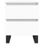 Mesitas de noche 2 uds madera de ingeniería blanco 40x35x50 cm by , Nightstands - Ref: Foro24-826893, Price: 101,46 €, Discou...