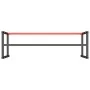 Estructura banco de trabajo metal negro y rojo mate 180x57x79cm von , Tischbeine - Ref: Foro24-151457, Preis: 95,61 €, Rabatt: %