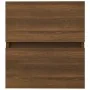 Mueble de lavabo madera de ingeniería marrón roble 41x38,5x45cm de , Muebles de baño - Ref: Foro24-815647, Precio: 45,71 €, D...