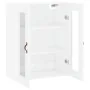 Armario de pared blanco brillante 69,5x34x90 cm de , Aparadores - Ref: Foro24-828454, Precio: 92,43 €, Descuento: %