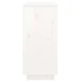 Aparador madera maciza de pino blanco 111x34x75 cm by , Sideboards - Ref: Foro24-814310, Price: 131,38 €, Discount: %