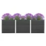Arriate elevado de WPC gris 300x100x91 cm von , Töpfe und Pflanzgefäße - Ref: Foro24-318102, Preis: 714,98 €, Rabatt: %