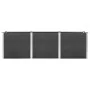 Arriate elevado de WPC gris 300x100x91 cm von , Töpfe und Pflanzgefäße - Ref: Foro24-318102, Preis: 714,98 €, Rabatt: %