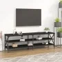 Mueble de TV madera contrachapada negro 160x40x50 cm by , TV Furniture - Ref: Foro24-826729, Price: 82,73 €, Discount: %