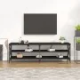 Mueble de TV madera contrachapada negro 160x40x50 cm by , TV Furniture - Ref: Foro24-826729, Price: 82,73 €, Discount: %