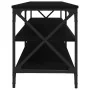 Mueble de TV madera contrachapada negro 160x40x50 cm by , TV Furniture - Ref: Foro24-826729, Price: 82,73 €, Discount: %