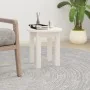 Mesa de centro de madera maciza de pino blanco Ø35x35 cm by , Coffee table - Ref: Foro24-822338, Price: 29,31 €, Discount: %