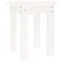 Mesa de centro de madera maciza de pino blanco Ø35x35 cm by , Coffee table - Ref: Foro24-822338, Price: 29,31 €, Discount: %