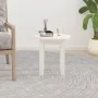 Mesa de centro de madera maciza de pino blanco Ø35x35 cm by , Coffee table - Ref: Foro24-822338, Price: 29,31 €, Discount: %