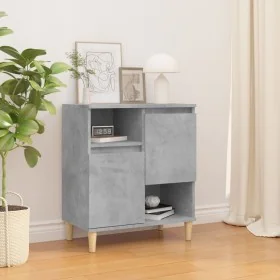 Aparador de madera contrachapada gris hormigón 60x35x70 cm von , Sideboards - Ref: Foro24-821144, Preis: 77,97 €, Rabatt: %