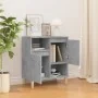 Aparador de madera contrachapada gris hormigón 60x35x70 cm by , Sideboards - Ref: Foro24-821144, Price: 77,97 €, Discount: %