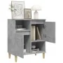 Aparador de madera contrachapada gris hormigón 60x35x70 cm by , Sideboards - Ref: Foro24-821144, Price: 77,97 €, Discount: %