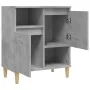 Aparador de madera contrachapada gris hormigón 60x35x70 cm by , Sideboards - Ref: Foro24-821144, Price: 77,97 €, Discount: %