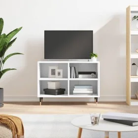 Mueble de TV madera de ingeniería blanco 69,5x30x50 cm by , TV Furniture - Ref: Foro24-826956, Price: 45,36 €, Discount: %