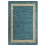 Alfombra hecha a mano de yute azul 120x180 cm de , Alfombras - Ref: Foro24-133735, Precio: 71,06 €, Descuento: %