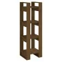 Estantería/divisor espacios madera marrón miel 41x35x125 cm by , Bookcases and shelves - Ref: Foro24-813867, Price: 45,11 €, ...