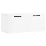 Armario de pared madera ingeniería blanco brillo 80x36,5x35 cm von , Schließfächer und Lagerschränke - Ref: Foro24-830070, Pr...