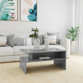 Mesa de centro madera contrachapada gris hormigón 90x60x42,5 cm by , Coffee table - Ref: Foro24-803258, Price: 85,37 €, Disco...