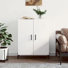 Aparador de madera de ingeniería blanco 69,5x34x90 cm by , Sideboards - Ref: Foro24-827732, Price: 93,53 €, Discount: %