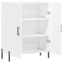 Aparador de madera de ingeniería blanco 69,5x34x90 cm de , Aparadores - Ref: Foro24-827732, Precio: 93,51 €, Descuento: %