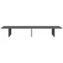 Soporte de monitor madera maciza de pino gris 100x27x15 cm by , Computer bases and risers - Ref: Foro24-813981, Price: 32,27 ...