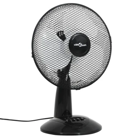 Ventilador de sobremesa 3 velocidades negro 30 cm 40 W von , Stand- und Tischventilatoren - Ref: Foro24-51456, Preis: 39,78 €...