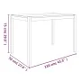 Mesa de comedor madera maciza de acacia 110x70x75 cm by , Kitchen and dining tables - Ref: Foro24-345081, Price: 150,79 €, Di...