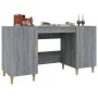 Escritorio de madera contrachapada gris Sonoma 140x50x75 cm von , Schreibtische - Ref: Foro24-817550, Preis: 113,86 €, Rabatt: %