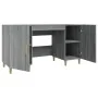 Escritorio de madera contrachapada gris Sonoma 140x50x75 cm von , Schreibtische - Ref: Foro24-817550, Preis: 113,86 €, Rabatt: %