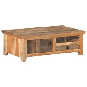 Mesa de centro de madera maciza reciclada 90x50x31 cm by , Coffee table - Ref: Foro24-320384, Price: 228,46 €, Discount: %