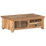 Mesa de centro de madera maciza reciclada 90x50x31 cm by , Coffee table - Ref: Foro24-320384, Price: 228,46 €, Discount: %