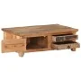 Mesa de centro de madera maciza reciclada 90x50x31 cm by , Coffee table - Ref: Foro24-320384, Price: 228,46 €, Discount: %