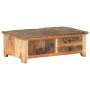 Mesa de centro de madera maciza reciclada 90x50x31 cm by , Coffee table - Ref: Foro24-320384, Price: 228,46 €, Discount: %