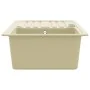 Fregadero de cocina de granito con un seno beige by , Sinks - Ref: Foro24-144849, Price: 198,96 €, Discount: %
