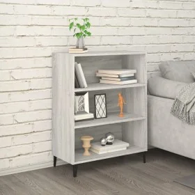 Aparador de madera contrachapada gris Sonoma 69,5x32,5x90 cm by , Sideboards - Ref: Foro24-817379, Price: 54,37 €, Discount: %