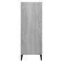 Aparador de madera contrachapada gris Sonoma 69,5x32,5x90 cm de , Aparadores - Ref: Foro24-817379, Precio: 54,37 €, Descuento: %