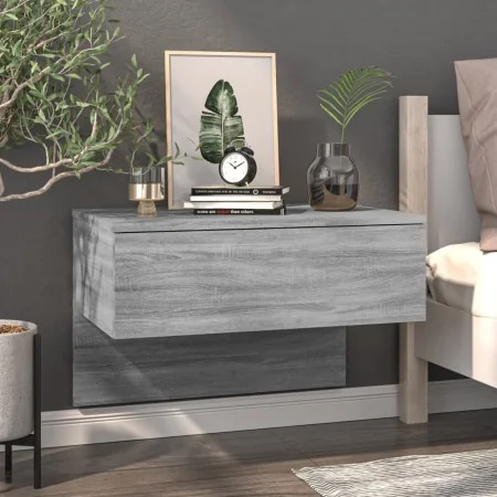 Mesita de noche de pared gris Sonoma de , Mesitas de noche - Ref: Foro24-816942, Precio: 40,28 €, Descuento: %