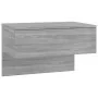 Mesita de noche de pared gris Sonoma de , Mesitas de noche - Ref: Foro24-816942, Precio: 40,28 €, Descuento: %