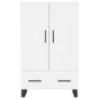 Aparador alto madera de ingeniería blanco 69,5x31x115 cm by , Sideboards - Ref: Foro24-830348, Price: 95,25 €, Discount: %