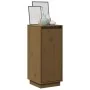 Aparador de madera maciza de pino marrón miel 31,5x34x75 cm de , Aparadores - Ref: Foro24-813356, Precio: 50,30 €, Descuento: %